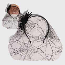 Spiderweb Veil Headband
