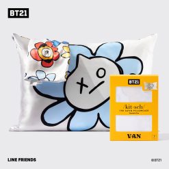 Kitsch x BT21 Satin Pillowcase in VAN